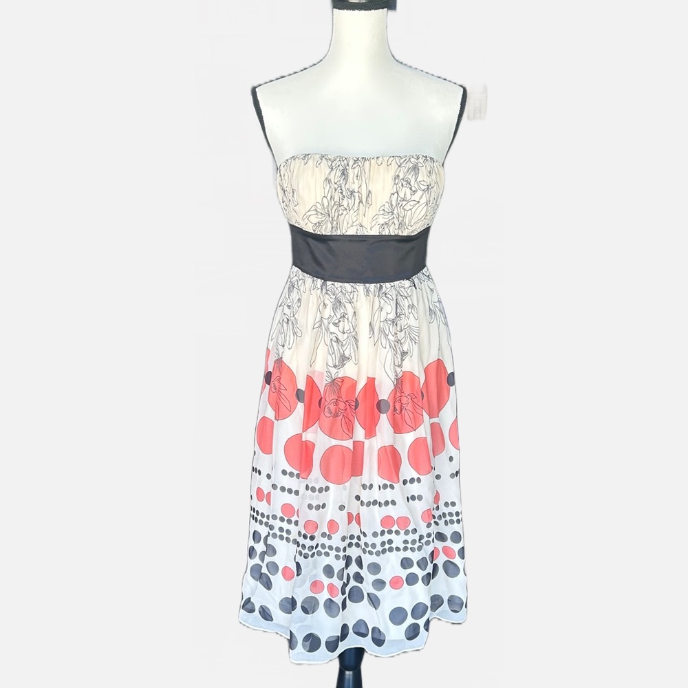 Max and Cloe Strapless Dress